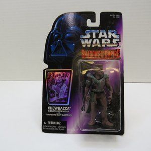VTG 1996 Star Wars "Shadow of The Empire" Chewbacca Action Figure NEW SEALED.